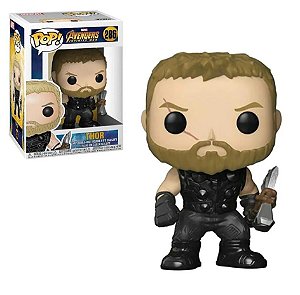 Boneco Funko Pop Marvel Infinity War Thor 286