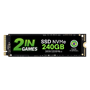 Disco Sólido Interno Twoingames 240gb M.2 NVME Ssd Black