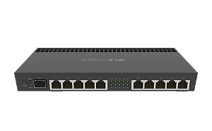 MikroTik RB4011iGS+RM Roteador Gigabit 10 Portas SFP+ 10Gbps PoE