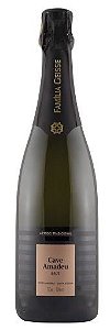 VINHO ESPUMANTE BRASILEIRO CAVE AMADEU BRUT 2019 750ML