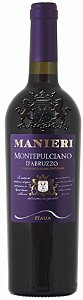 VINHO TINTO ITALIANO MANIERI MONTEPULCIANO D´ABRUZZO - 2017- 750ML