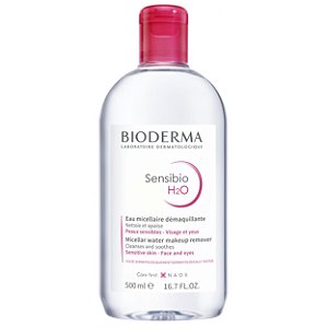 Bioderma Sensibio H2O Solução Micelar Demaquilante Limpeza Facial 500 ml