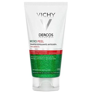 Shampoo Esfoliante Anticaspa Com Acido Salicilico Vichy Dercos MicroPeel