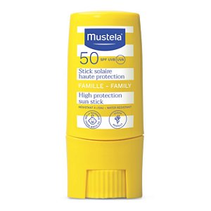 Protetor Solar Infantil Stick Mustela Alta Proteção FPS50 09ml