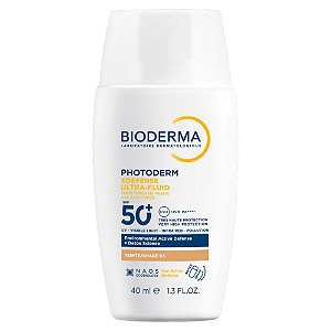 Protetor Solar Facial Bioderma Photoderm XDefense Ultra Fluid FPS60 40ml Cor 03
