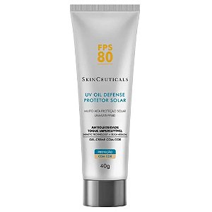Protetor Solar SkinCeuticals UV Oil Defense Protect Tinted Com Cor FPS 80 40g