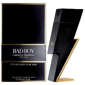 Perfume Carolina Hererra Bad Boy Eau de Toilette Masculino 100ML