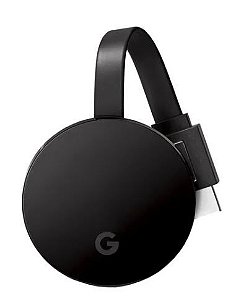 Google Chromecast  preto com memória RAM de 1GB