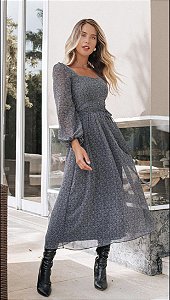 vestido midi canelado 113 - siss - Mabô Boutique - Loja especializada em  moda feminina