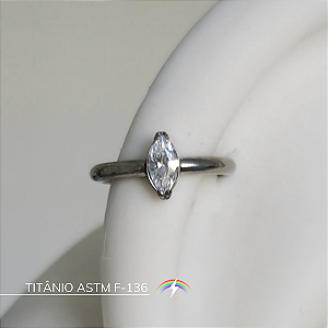 Segmento navete (modelo 1) - Titânio ASTM F-136