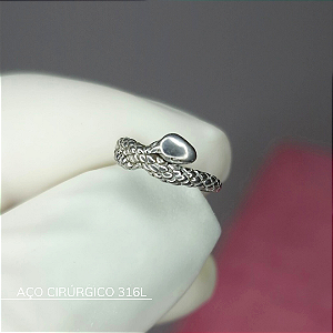 Segmento cobrinha - Aço Cirúrgico 316L