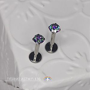 Ponto de luz furta cor dark - Titânio ASTM F-136