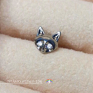 Labret raposinha - Titânio ASTM F-136