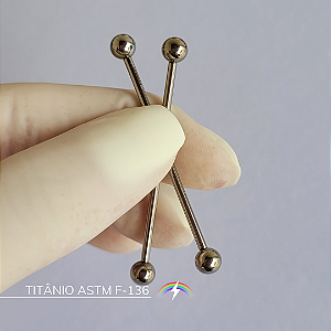 Transversal 1.6 mm - Titânio ASTM F-136