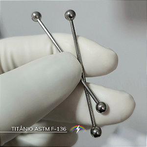 Transversal 1.2 mm (rosca externa) - Titânio ASTM F-136