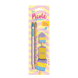 Kit escolar Picolé Léo&Léo