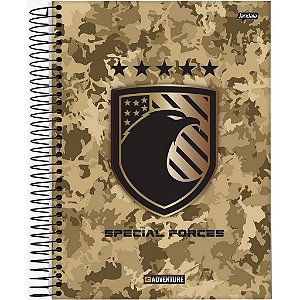 Caderno Universitário 1 matéria Adventure Jandaia