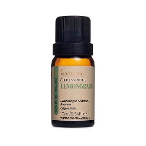 Óleo Essencial Lemongrass 10ml Via Aroma