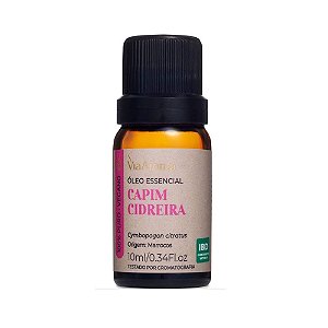 Óleo Essencial Capim Cidreira 10ml Via Aroma