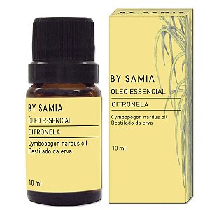 Óleo Essencial de Citronela 10 ml By Samia