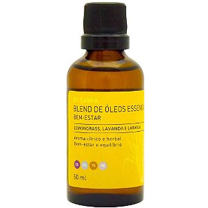 Blend Bem-Estar Óleos Essenciais 50 ml By Samia