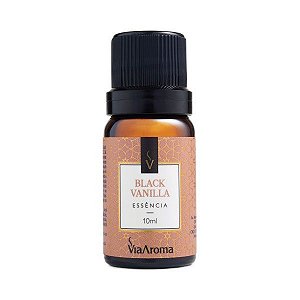 Essência Black Vanilla 10ml Via Aroma