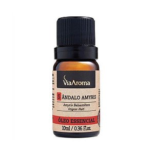 Óleo Essencial Sândalo Amyris 10ml Via Aroma