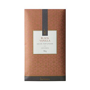 Sachê Perfumado Black Vanilla 10g Via Aroma