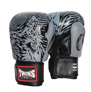 Luvas de Muay Thai | Boxe - Twins Special "Grey Wolf"