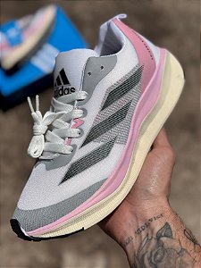 ADIZERO "BRANCO/ROSA"