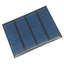 Mini Painel Solar - 12V - 1.5W - 90x115mm