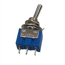 Chave HH ON/OFF/ON 3 Terminais 250V 3A