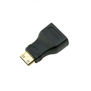 Adaptador HDMI Fêmea para Mini HDMI Macho