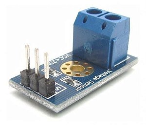 Sensor de Tensão ( Voltagem ) 0 – 25 VDC PIC - Arduino