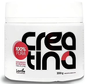 Creatina Monohidratada Lavitte Creativa 200g Pura Massa Muscular