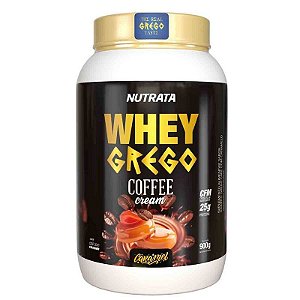 Whey Grego Coffee Caramel - 900g - Nutrata
