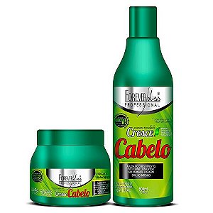 Kit Forever Liss Cresce Cabelo - Máscara 250g + Shampoo 500ml