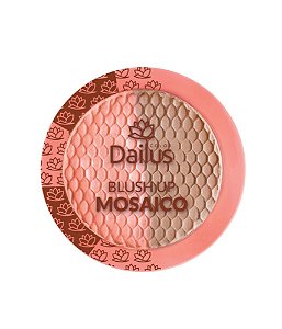 Dailus Blush Up Mosaico 02 - Coral Iluminador