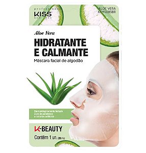 Máscara Facial Aloe Vera Hidratante e Calmante - Kiss NY