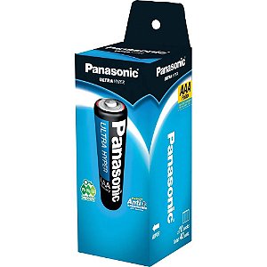 Pilha Comum Panasonic Super Hyper Palito Aaa Com 40 Unidades