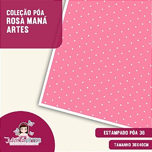 COLEÇÃO POÁS - TONS ROSA by MANÁ ARTES