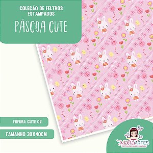 COLEÇÃO FELTRO ESTAMPADO - PÁSCOA CUTE