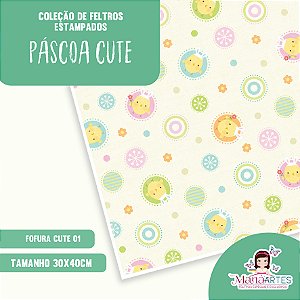 COLEÇÃO FELTRO ESTAMPADO - PÁSCOA CUTE