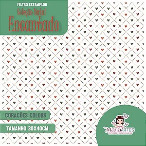 COLEÇÃO FELTROS ESTAMPADOS - NATAL ENCANTADO