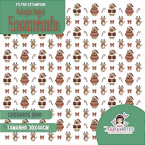 COLEÇÃO FELTROS ESTAMPADOS - NATAL ENCANTADO