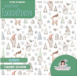 COLEÇÃO ESTAMPADOS - NATAL ESCANDINAVO