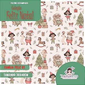 COLEÇÃO ESTAMPADOS - FELIZ NATAL