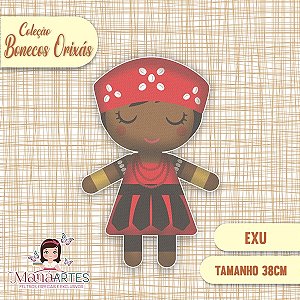 BONECOS ORIXÁS - EXU