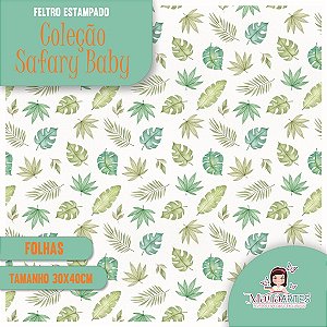 COLEÇÃO FELTROS ESTAMPADOS - SAFARI BABY