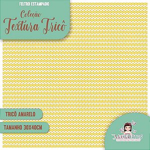 COLEÇÃO FELTROS ESTAMPADOS - TEXTURA DE TRICÔ